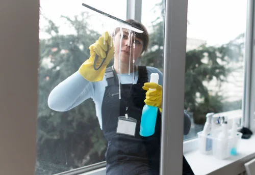 Nettoyage de vitres intérieures et extérieures à Notre-Dame-de-l'Isle